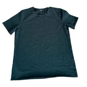 Lululemon size 6 women's cotton tee hunter green